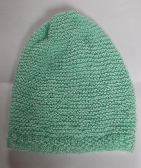 Gorro Caído de Tricô