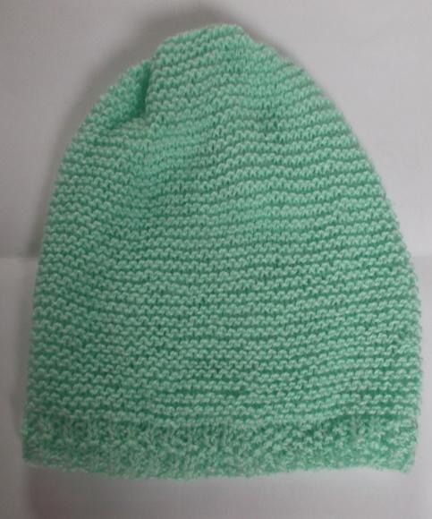 Gorro Caído de Tricô