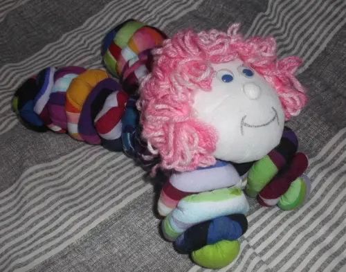 Boneca Dorminhoca de Fuxico