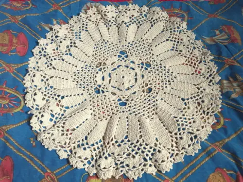 Centro de Mesa de Crochê