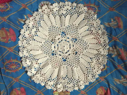 Centro de Mesa de Crochê