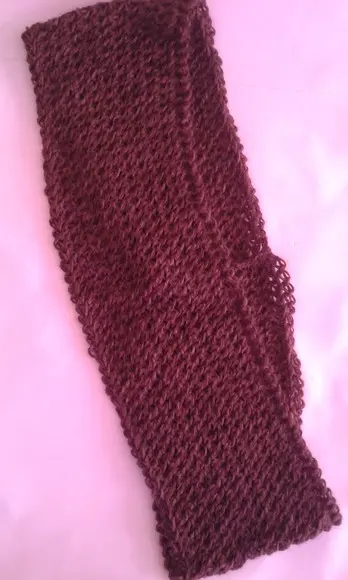 Gola de Tricô à Mão