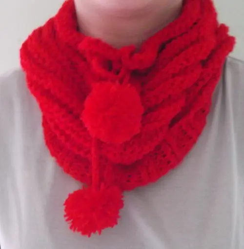 Gorro/ Gola de Tricô