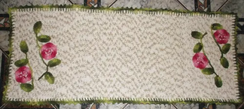 Tapete Estilo Passadeira de Crochê