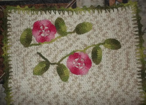 Tapete Estilo Passadeira de Crochê