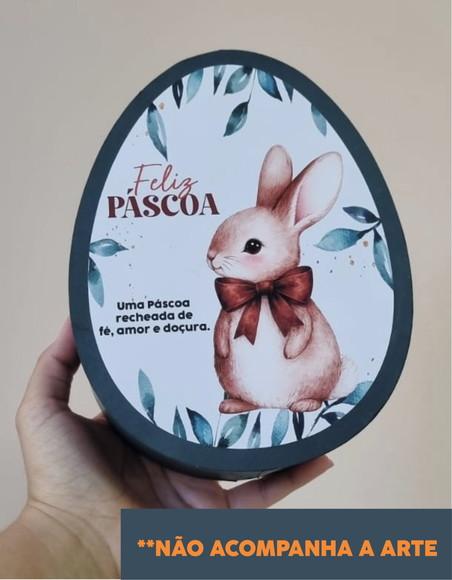 Arquivo de Corte - Caixa Oval 18cm