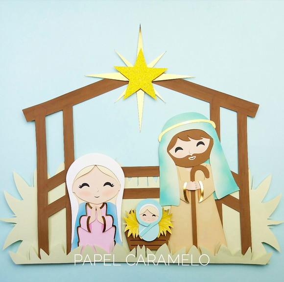 Arquivo de Corte - Camadas - Presepio