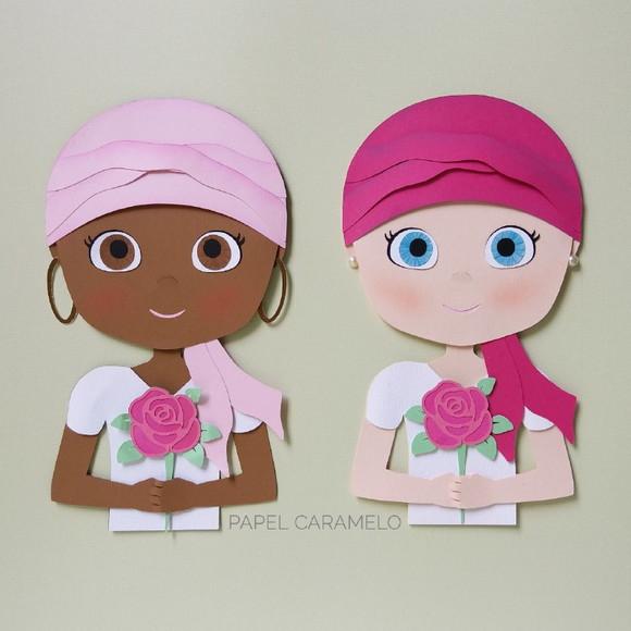 Arquivo de Corte - Camadas - Outubro Rosa