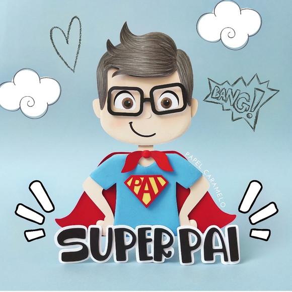 Arquivo de Corte - Camadas - Super Pai
