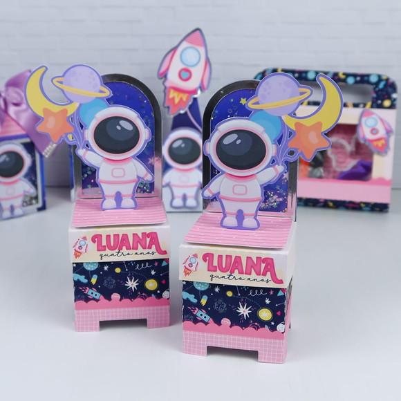 Arquivo de Corte - Festa Pronta - Astronauta Menina