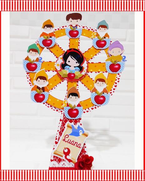 Arquivo de Corte - Festa Pronta - Branca de Neve 03