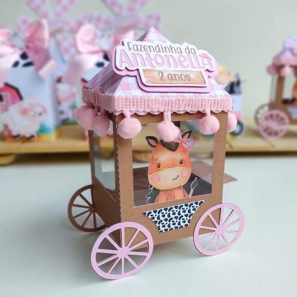 Arquivo de Corte - Festa Pronta - Fazendinha Rosa
