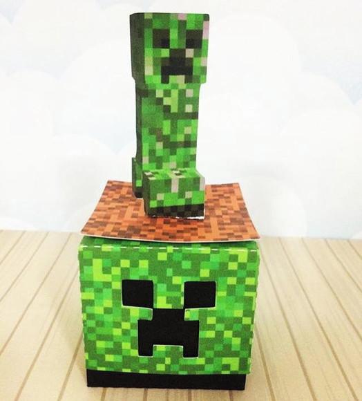 Arquivo de Corte - Festa Pronta - Minecraft