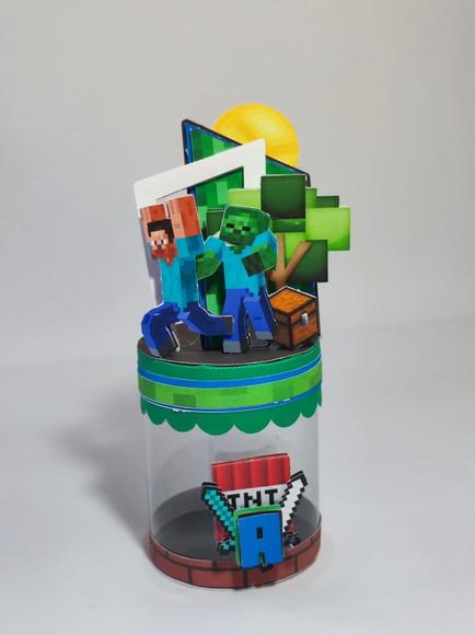 Arquivo de Corte - Festa Pronta - Minecraft 03 + Kit