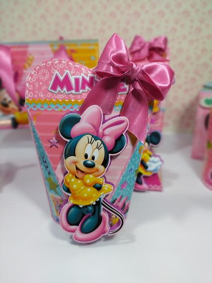 Arquivo de Corte - Festa Pronta - Minnie Rosa