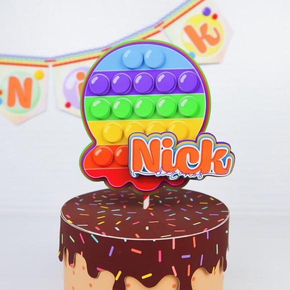 Arquivo de Corte - Festa Pronta - Pop It 02