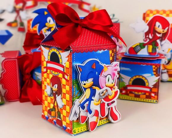 Arquivo de Corte - Festa Pronta - Sonic