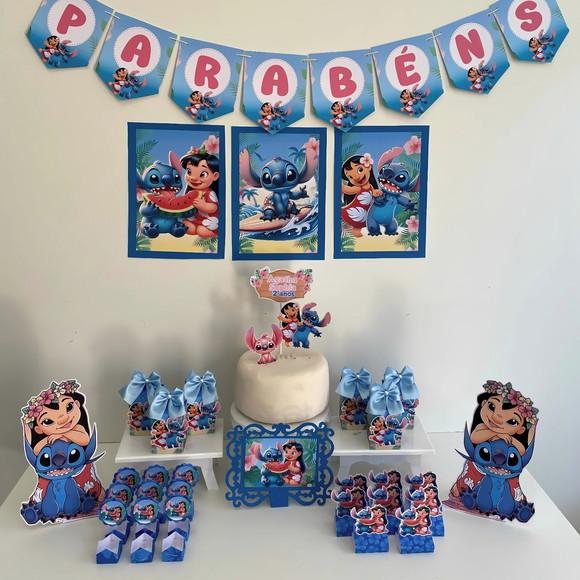 Arquivo de Corte - Festa Pronta - Stitch (mini Kit)
