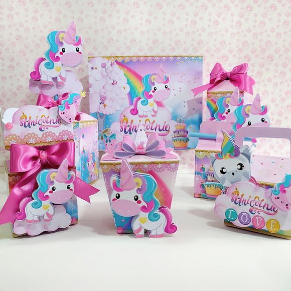 Arquivo de Corte - Festa Pronta - Unicornio 01