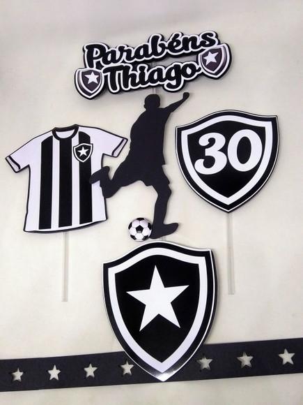 Arquivo de Corte - Topo de Bolo - Botafogo