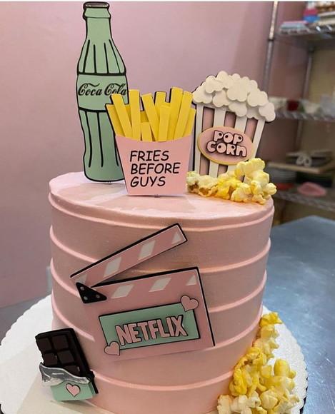 Arquivo de Corte - Topo de Bolo - Netflix Candy (camadas)