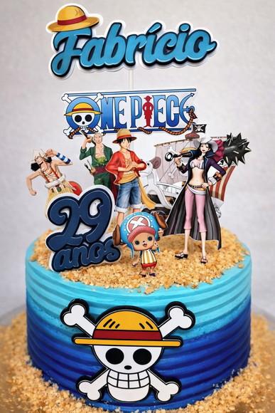 Arquivo de Corte - Topo de Bolo - One Piece 02