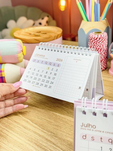 Arquivo Digital - 2026 - Calendario de Mesa