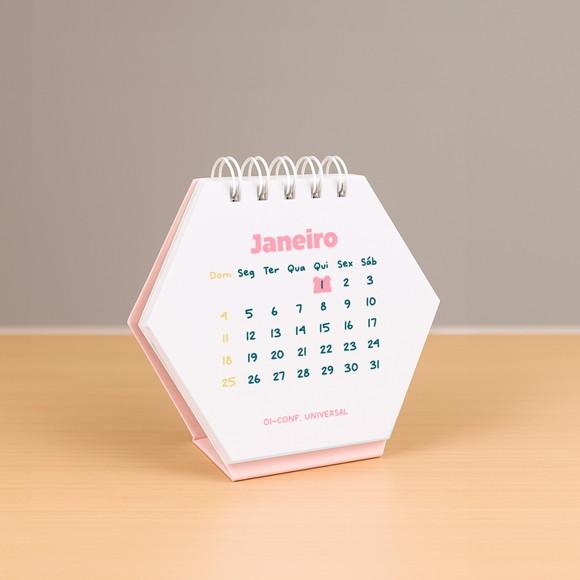 Arquivo Digital - 2026 - Calendario Hexagonal
