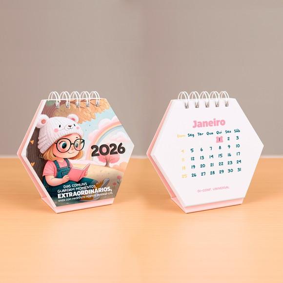 Arquivo Digital - 2026 - Calendario Hexagonal