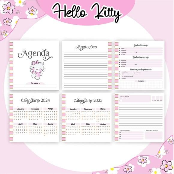 Arquivo Digital - Agendas - Hello Kitty Combo