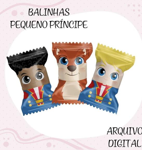 Arquivo Digital - Balas Personalizadas - Pequeno Principe