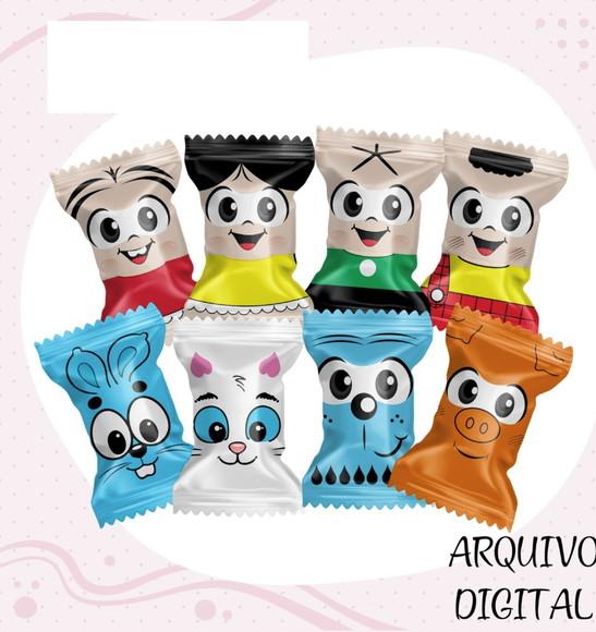 Arquivo Digital - Balas Personalizadas - Turma da Mônica