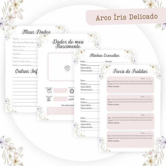 Arquivo Digital - Caderneta da Saude - Arco Iris Delicado
