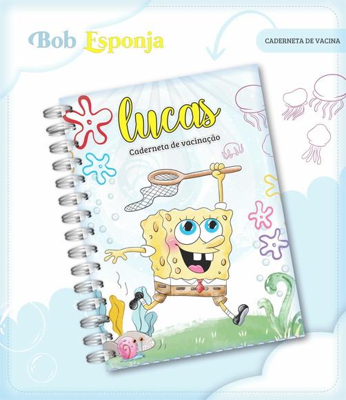 Arquivo Digital - Caderneta da Saúde - Bob Esponja