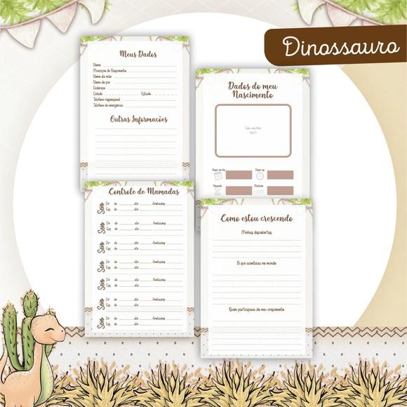 Arquivo Digital - Caderneta da Saúde - Dinossauro 02