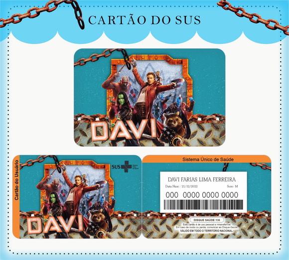 Arquivo Digital - Caderneta da Saúde - Guardiões da Galaxia