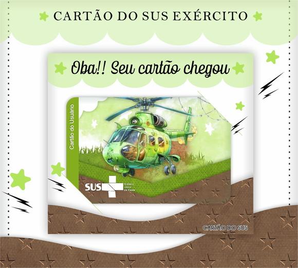 Arquivo Digital - Caderneta da Vacina - Exercito + Cartao