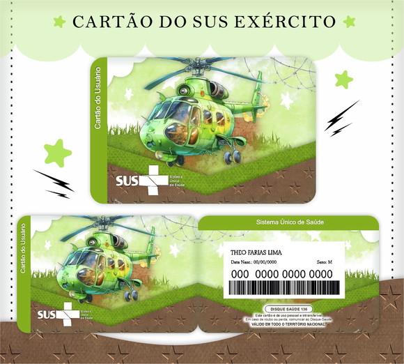 Arquivo Digital - Caderneta da Vacina - Exercito + Cartao