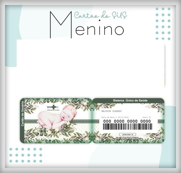 Arquivo Digital - Caderneta da Vacina - Newborn Menino