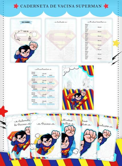 Arquivo Digital - Caderneta da Vacina - Superman