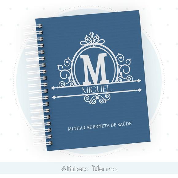 Arquivo Digital - Caderneta de Vacina - Alfabeto Menino