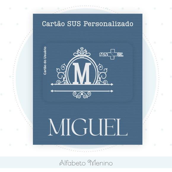 Arquivo Digital - Caderneta de Vacina - Alfabeto Menino