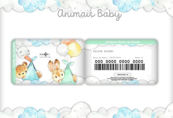 Arquivo Digital - Caderneta de Vacina - Animais Baby