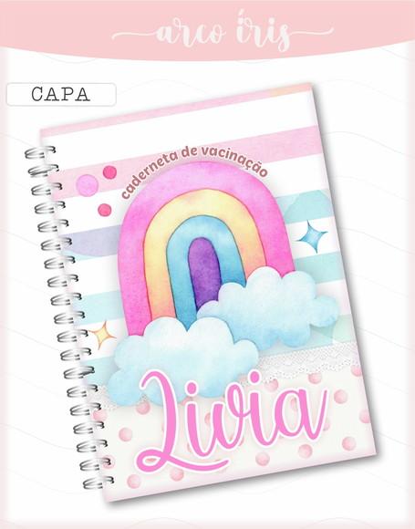 Arquivo Digital - Caderneta de Vacina - Arco Iris Menina 02