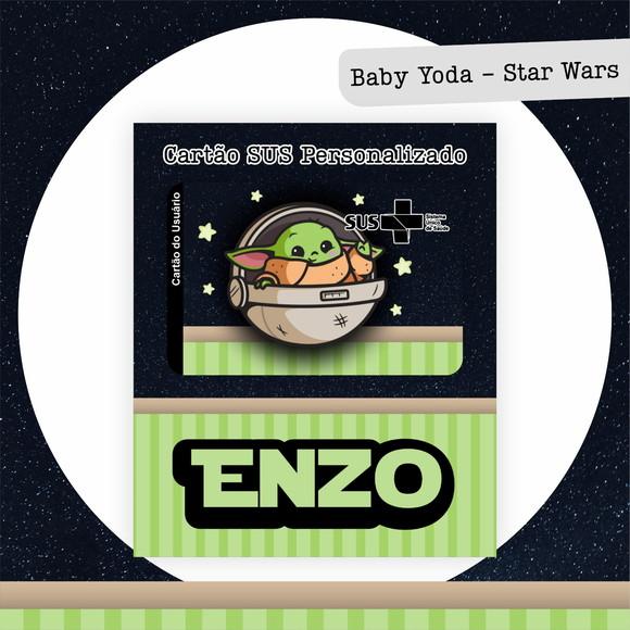 Arquivo Digital - Caderneta de Vacina - Baby Yoda