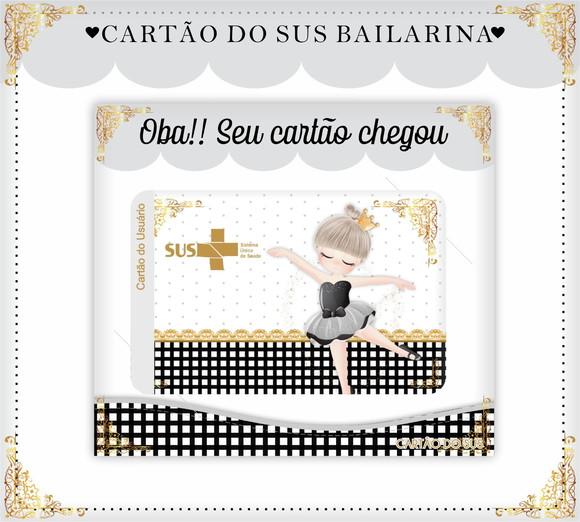 Arquivo Digital - Caderneta de Vacina - Bailarina Black