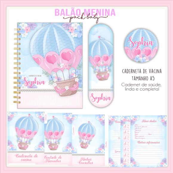 Arquivo Digital - Caderneta de Vacina - Balão de Ar Menina 2