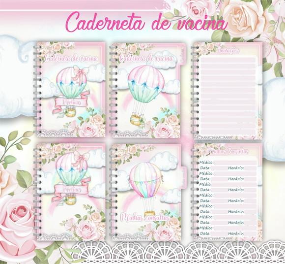 Arquivo Digital - Caderneta de Vacina - Balão Menina 03