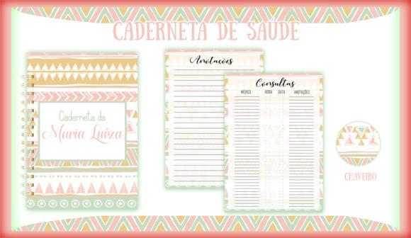 Arquivo Digital - Caderneta de Vacina - Boho Menina