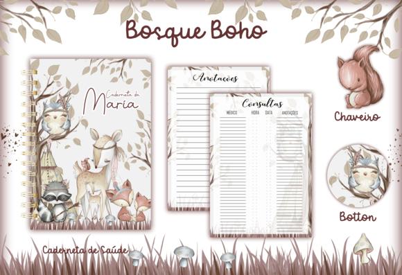 Arquivo Digital - Caderneta de Vacina - Bosque Boho